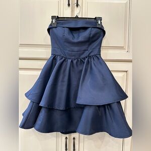 B Darlin Midnight Blue Dress